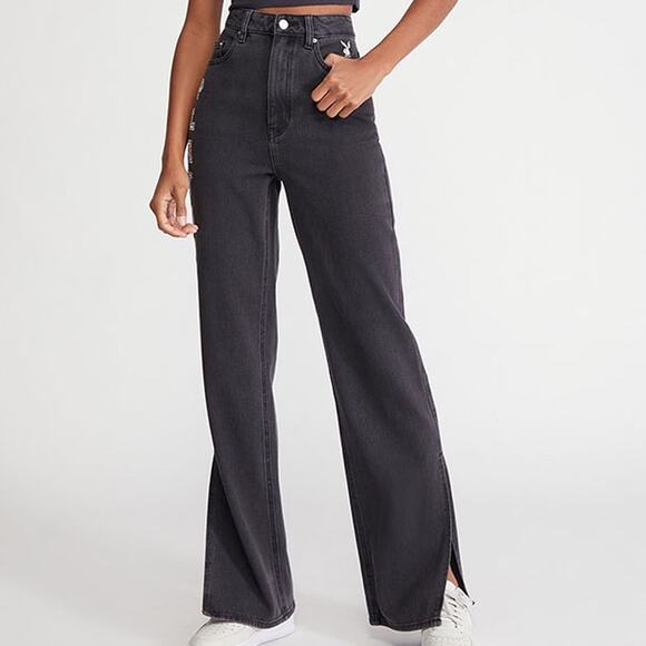 Playboy By PacSun Black Boyfriend Jeans Size 25 - Picture 11 of 11